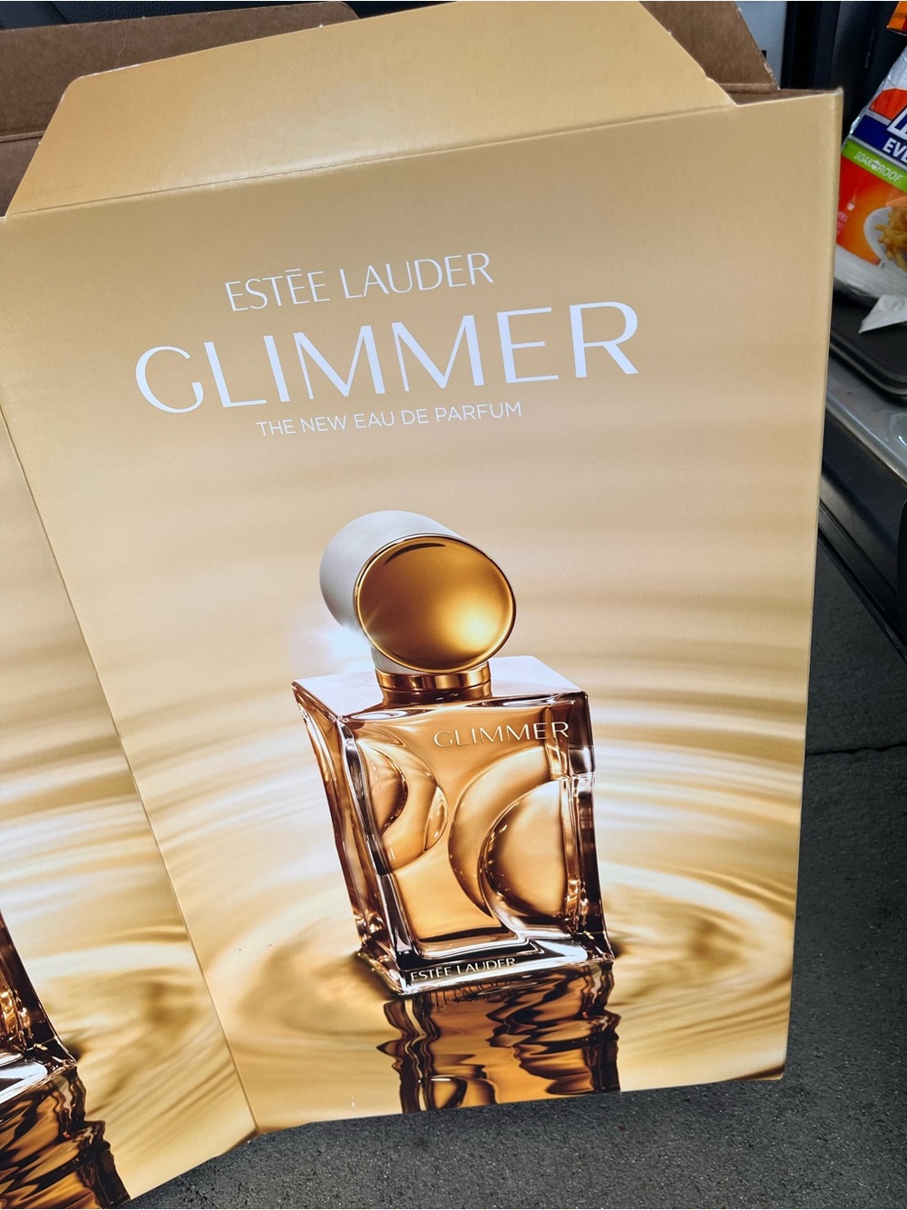 Estée Lauder Prop Perfume Sign XL Glimmer